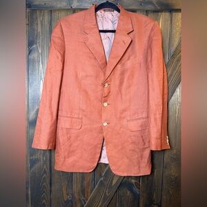 Pal Zileri Terracotta Blazer